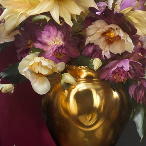 That photograph hidden inside floral art